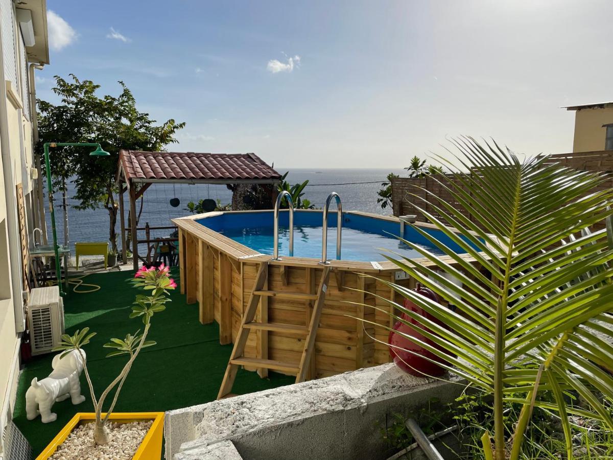 Appartement Vue Mer, Case Pilote Esterno foto